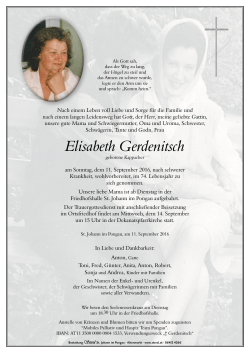 Elisabeth Gerdenitsch
