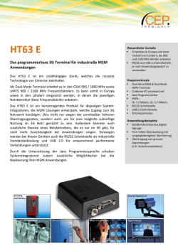 HT63 E Datenblatt