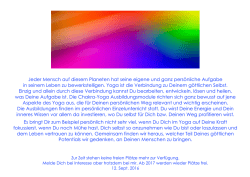 Jeder Mensch auf diesem Planeten hat seine eigene und ganz