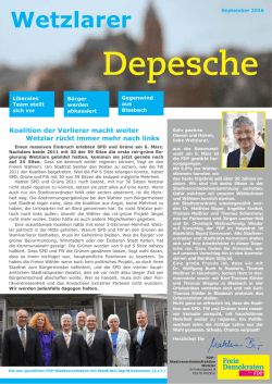 PDF Depesche