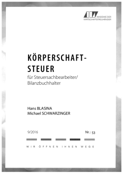 Inhaltsverzeichnis