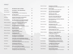 INHALT - Schall Verlag