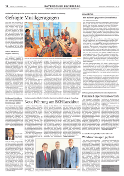 Die vollst&auml;ndigen Seiten des Bayerischen Bezirketags Teil 2