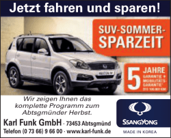 Jetzt fahren und sparen!