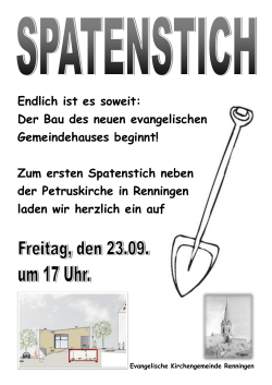 PDF-Datei - Evangelische Kirchengemeinde Renningen