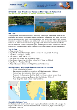 ISTRIEN &ndash; Von Triest &uuml;ber Porec und Rovinj nach Pula 2016