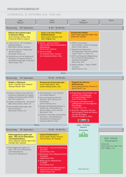 Hauptprogramm zum AIC 2016