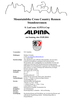 Mountainbike Cross Country Rennen Stundenrennen