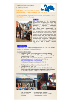 Globales Lernen - Heideschule Schwanewede