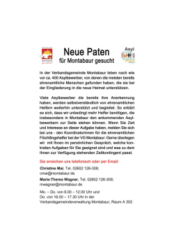 Paten gesucht Flyer A5 PRINT