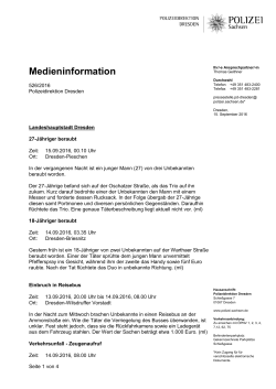 Medieninformation [Download *, 85.22 KB]