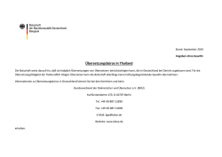 Dolmetscher- &Uuml;bersetzerliste
