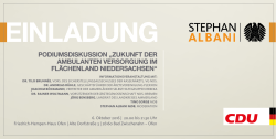 Podiumsdiskussion