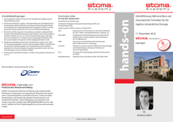 Infos - stoma