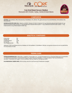 Savoury Medleys mit Hühnerfleisch, Putenfleisch
