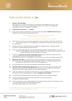 Regeln - Bogenparcours