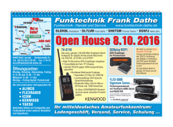 OpenHouse am 08. 10. 2016
