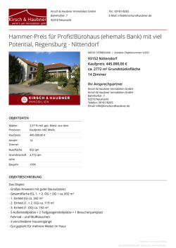 Exposé als PDF - Nürnberger Immobilien Börse