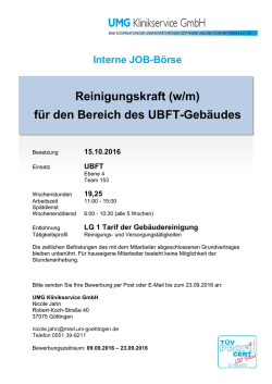 Interne JOB-Börse Team 153