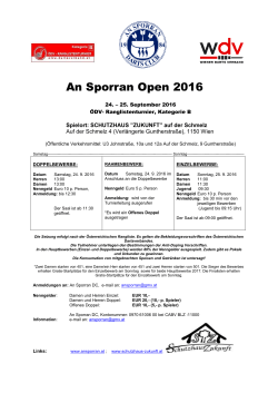 An Sporran Open 2016