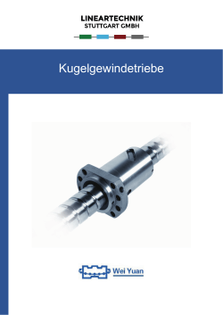 LTS GmbH Kugelgewindetriebe - Lineartechnik Stuttgart GmbH