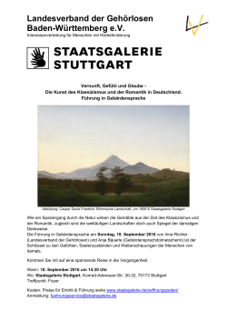 Staatsgalerie_Klassizismus und Romantik_Fuehrung