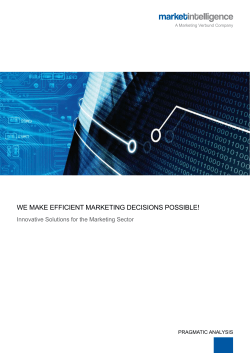 marketintelligence GmbH (Langenfeld, Rheinland) | Startseite