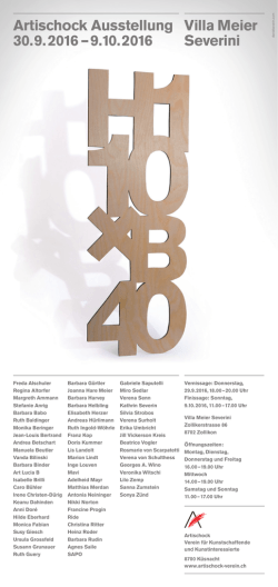 H 110 x B 40 - Artischock Verein