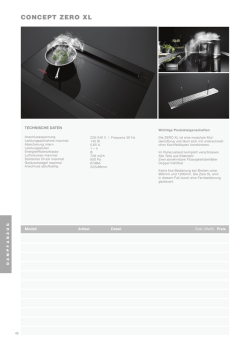 concept zero xl - concept swiss ag