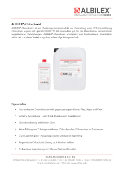 ALBILEX®-Chlordioxid Chlordioxid Chlordioxid