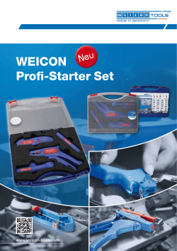 WEICON Profi-Starter Set