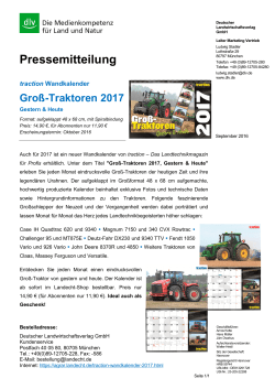 Pressemitteilung - dlv Deutscher Landwirtschaftsverlag