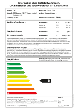 FIAT 500 Lounge 1.2 8V Neues Modell Collection Kit 51 kW Super