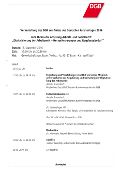 Digitalisierung der Arbeitswelt Herausforderungen
