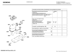 Page 1 KG39WX44/04 Combiné réfrigérateur S EM E N S