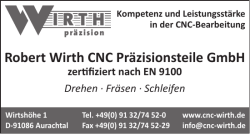 Robert Wirth CNC Präzisionsteile GmbH