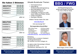 BBG / FWG. - Buxtehuder Bürger