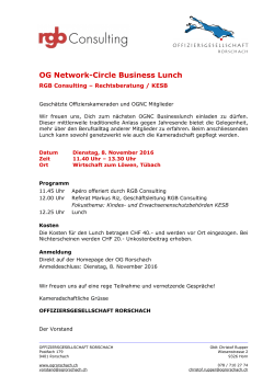 OG Network-Circle Business Lunch