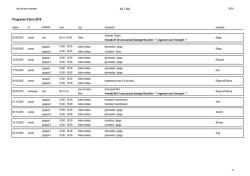 JO / OG Programm d`atun 2016