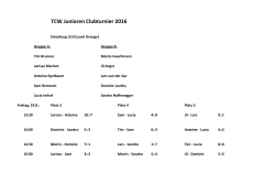 U10 Orange - TC Wettswil