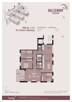 WHG-Nr. 7.2.3 4½-Zimmer-Wohnung