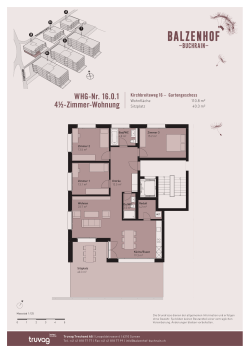 WHG-Nr. 16.0.1 4½-Zimmer-Wohnung