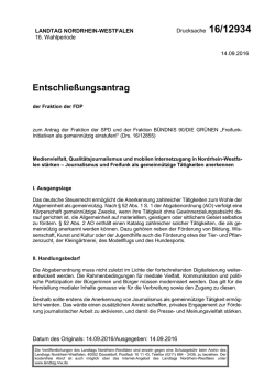 Drucksache 16/12934