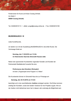 Infos - Simonetti Haus
