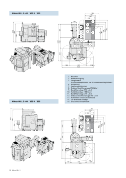 Mikron MILL S 600 - Abmessungen (PDF | 1,6 MB)