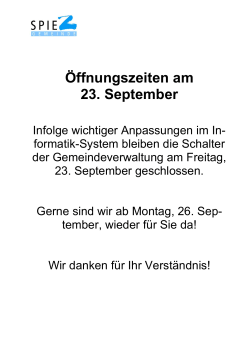 öffnungszeiten ostern