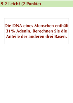Zusammensetzung der DNA