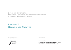 Grundrisse Theater - j&uuml;rg landert.gastronomie.konzepte.consulting ltd