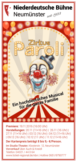 Ein hochdeutsches Musical f&uuml;r die ganze Familie