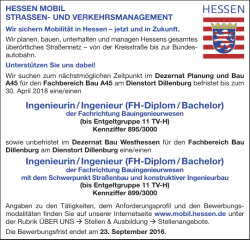 Ingenieurin / Ingenieur (FH-Diplom / Bachelor)